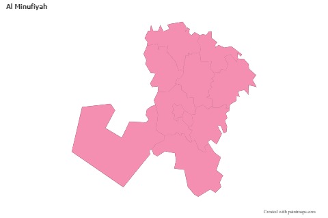 Sample Maps for Al Minufiyah (pink,outline)