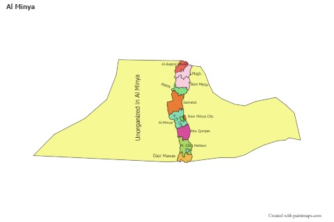 Sample Maps for Al Minya (colored)