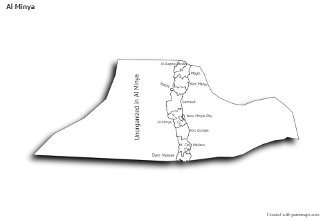 Sample Maps for Al Minya (black-white)