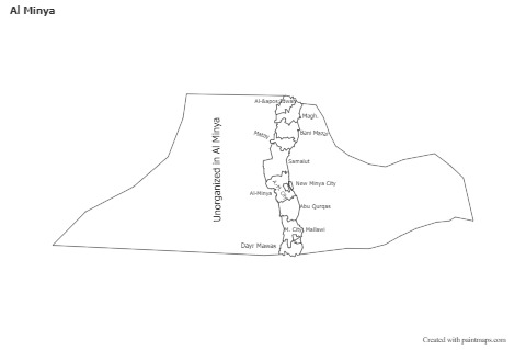 Sample Maps for Al Minya (blue,shadowy)