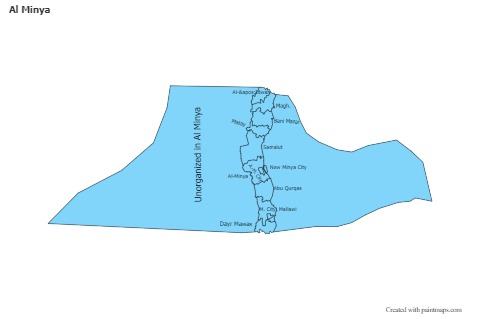 Sample Maps for Al Minya (blue)