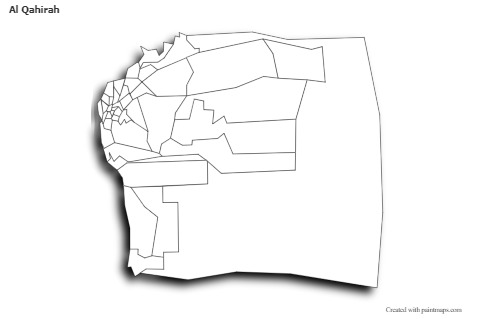 Sample Maps for Al Qahirah (black-white,shadowy)