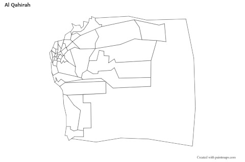 Sample Maps for Al Qahirah (black-white)