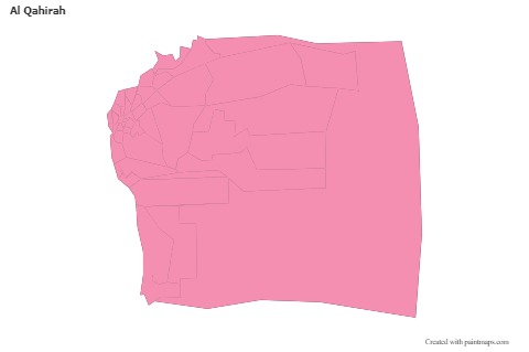 Sample Maps for Al Qahirah (pink,outline)