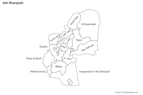 Contoh Peta untuk Ash Sharqiyah (hitam-putih)