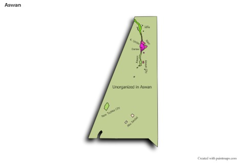 Contoh Peta untuk Aswan (berwarna,bayangan)