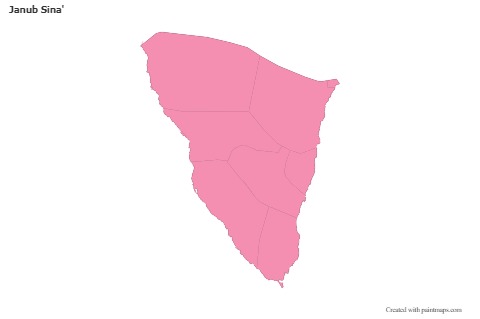 Sample Maps for Janub Sina' (pink,outline)