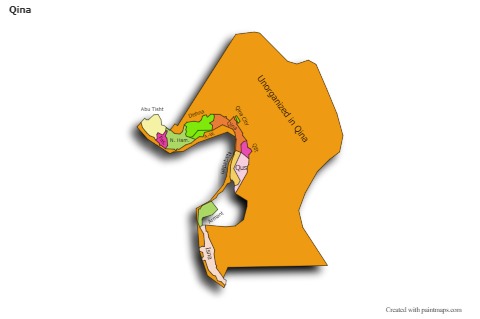 Sample Maps for Qina (colored,shadowy)