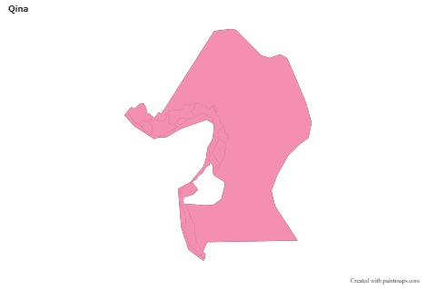 Sample Maps for Qina (pink,outline)