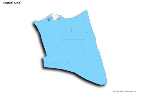 Mapas de muestra para Shamal Sina' (azul,contorno,sombrío)