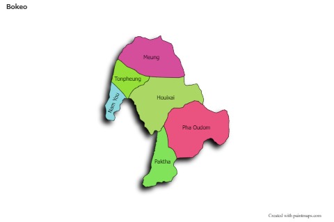 Sample Maps for Bokeo (colored,shadowy)