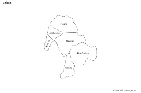 Sample Maps for Bokeo (black-white)