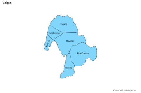 Sample Maps for Bokeo (blue)