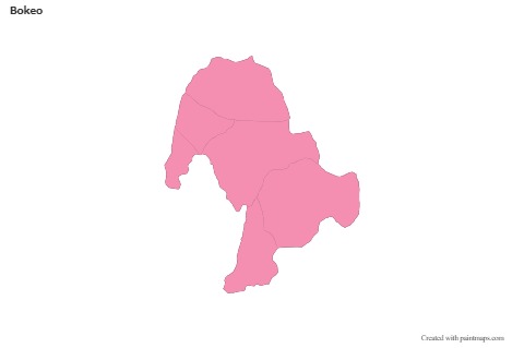 Sample Maps for Bokeo (pink,outline)