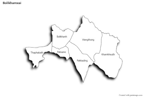 Sample Maps for Bolikhamxai (black-white,shadowy)