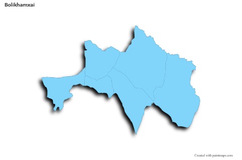Sample Maps for Bolikhamxai (blue,outline,shadowy)