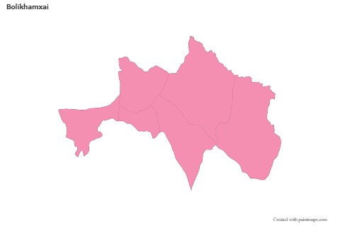 Sample Maps for Bolikhamxai (pink,outline)