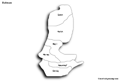 Sample Maps for Batman (black-white,shadowy)