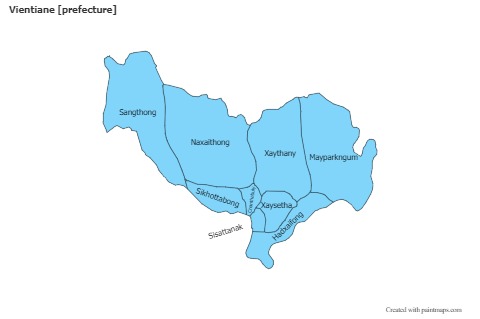 Sample Maps for Vientiane [prefecture] (blue)