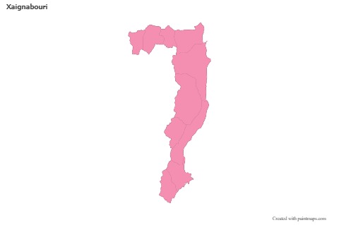 Sample Maps for Xaignabouri (pink,outline)