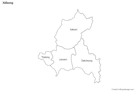 Sample Maps for Xékong (black-white)