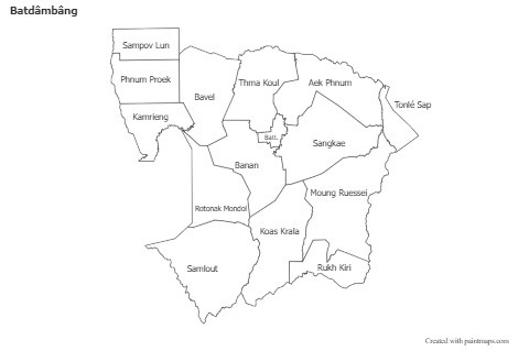 Sample Maps for Batdâmbâng (black-white)