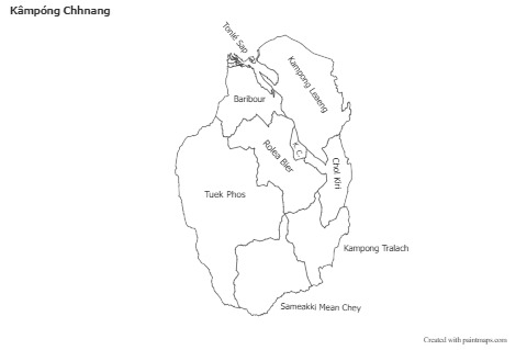 Sample Maps for Kâmpóng Chhnang (black-white)