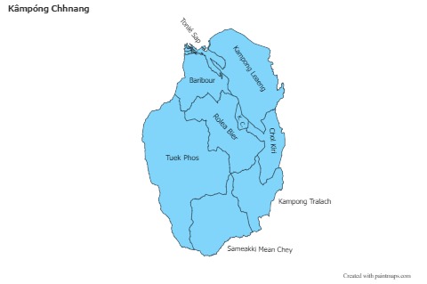 Sample Maps for Kâmpóng Chhnang (blue)