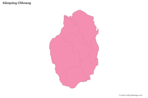 Sample Maps for Kâmpóng Chhnang (pink,outline)