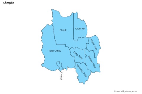 Sample Maps for Kâmpôt (blue)