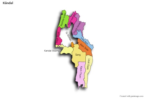 Sample Maps for Kândal (colored,shadowy)