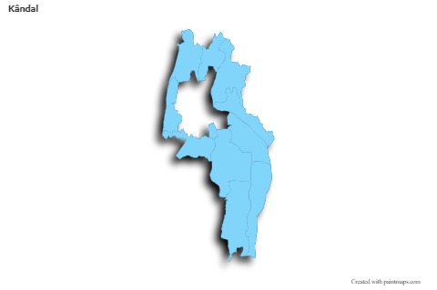 Sample Maps for Kândal (blue,outline,shadowy)