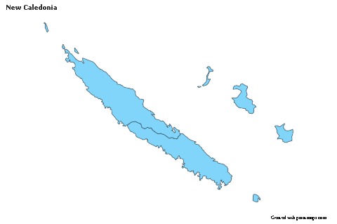 Sample Maps for New Caledonia (blue)