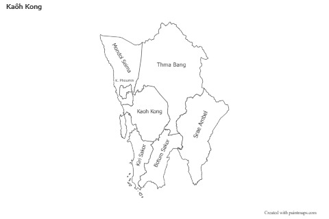 Sample Maps for Kaôh Kong (black-white)