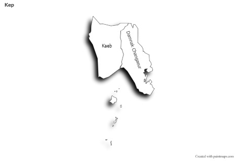 Sample Maps for Kep (black-white,shadowy)