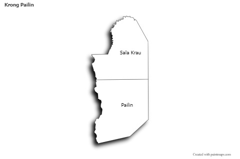 Sample Maps for Krong Pailin (black-white,shadowy)