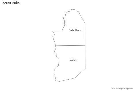 Sample Maps for Krong Pailin (black-white)