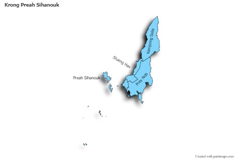 Sample Maps for Krong Preah Sihanouk (blue,shadowy)