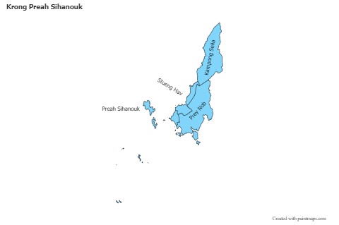 Sample Maps for Krong Preah Sihanouk (blue)