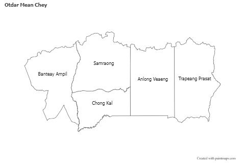 Sample Maps for Otdar Mean Chey (blue,shadowy)