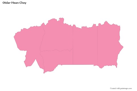 Sample Maps for Otdar Mean Chey (pink,outline)