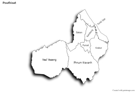 Sample Maps for Pouthisat (black-white,shadowy)