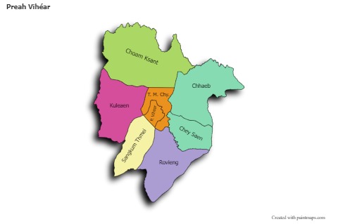 Sample Maps for Preah Vihéar (colored,shadowy)