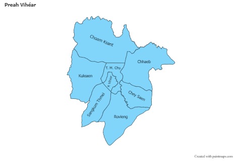 Sample Maps for Preah Vihéar (blue)