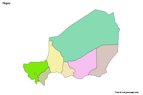 Sample Maps for Niger (colored)