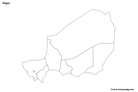 Sample Maps for Niger (black-white)
