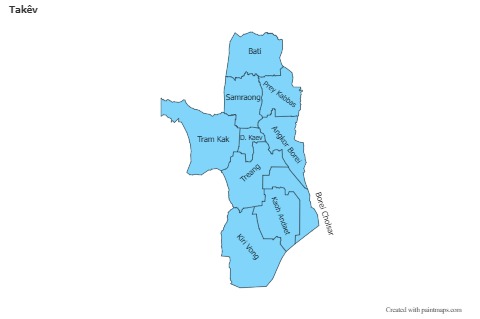 Sample Maps for Takêv (blue)