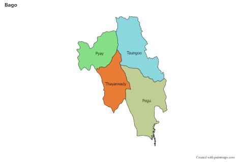 Sample Maps for Bago (colored)