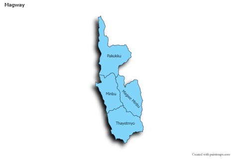 Contoh Peta untuk Magway (biru,bayangan)