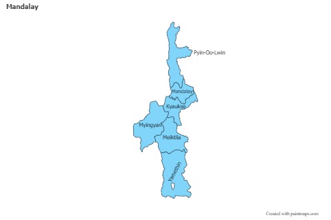 Sample Maps for Mandalay (blue)